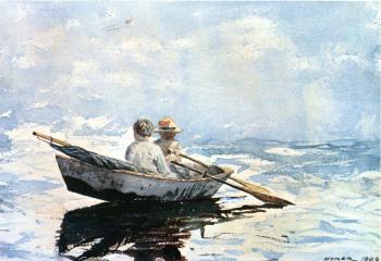 Winslow Homer : Rowboat